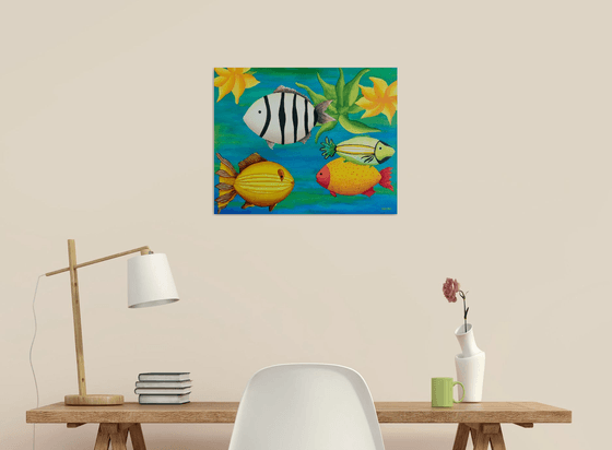 Happy little fish No.2