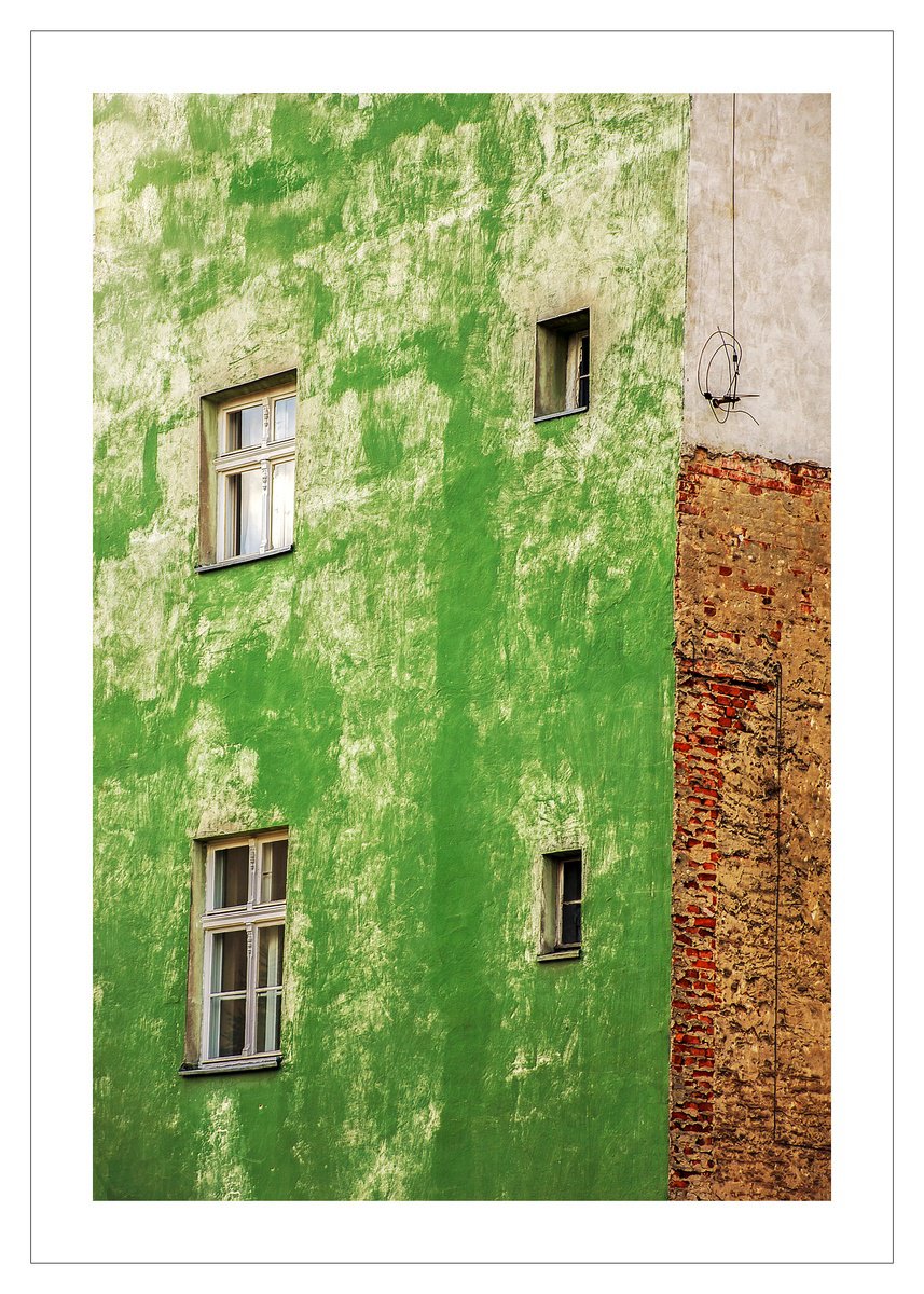 Geometric Cityscapes Photograph By Beata Podwysocka, 20 X 28, Facade 82, Original Artwork