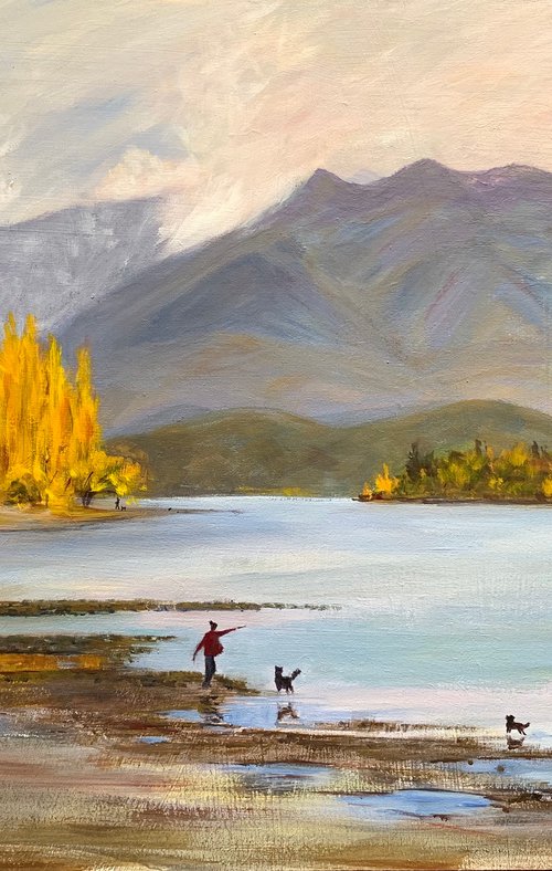 Wanaka autumn by Shelly Du