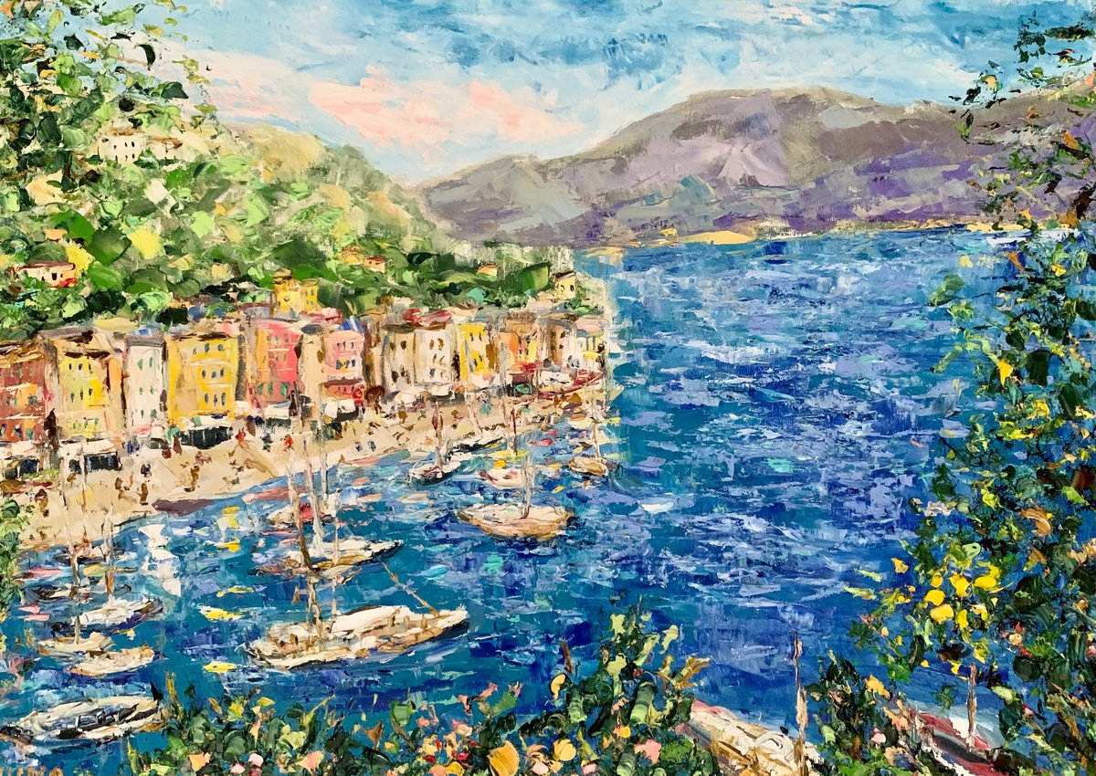 Portofino. Italian Riviera. by Vilma Gataveckien?