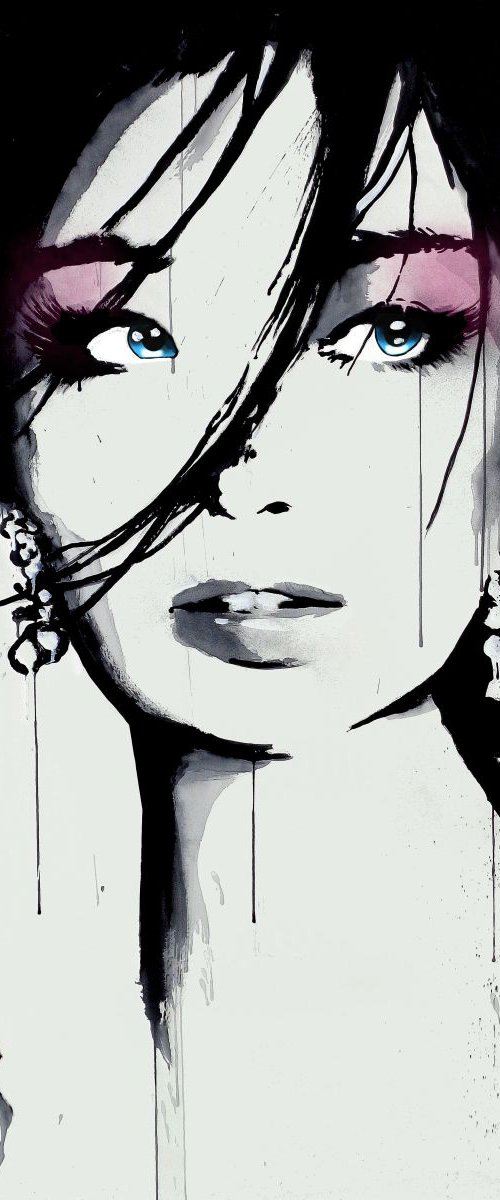 WHITE URCHIN by Loui Jover