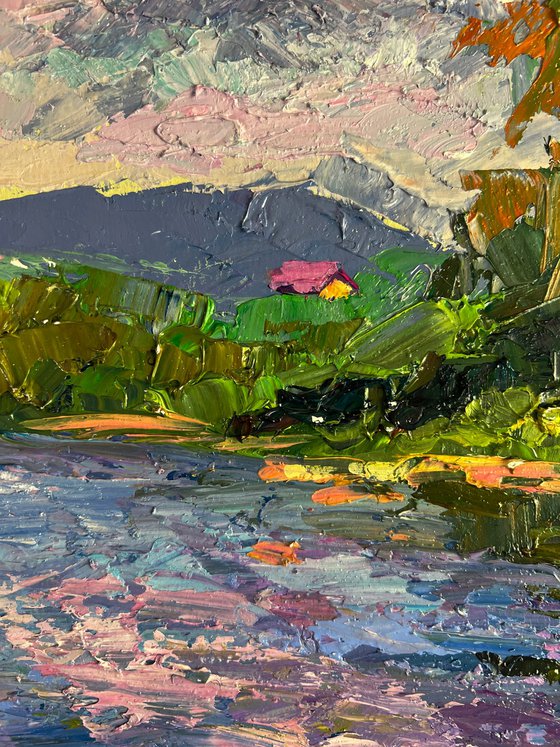 A Mountain River Flows