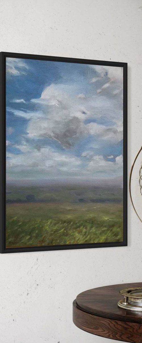 Cloudy day by Bohdan Vykhrenko