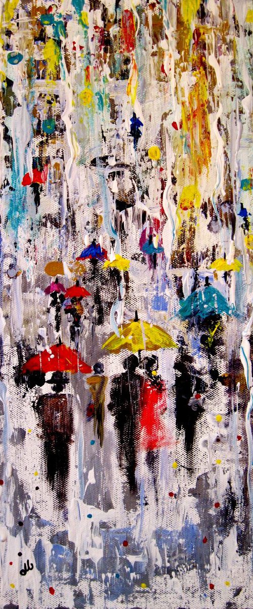 A rain of colours...(2) by Cristina Mihailescu