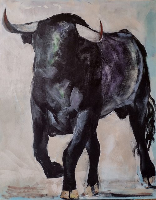 The black bull by Marina Del Pozo