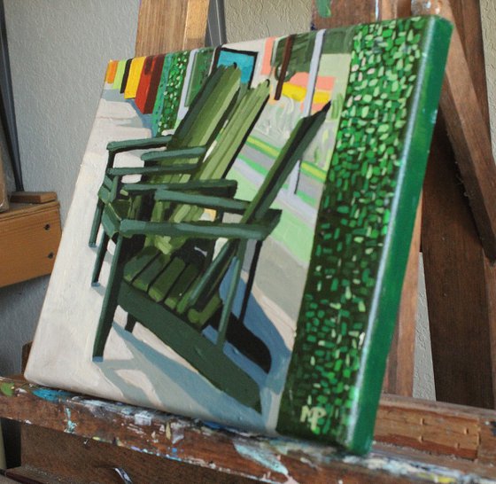 Green Chairs