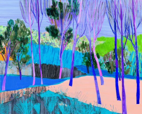 Purple Forest