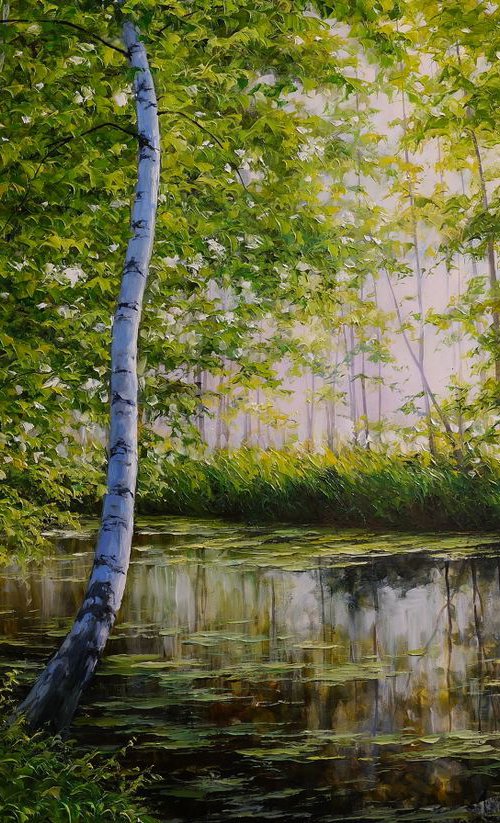 "Forest Lake" by Gennady Vylusk
