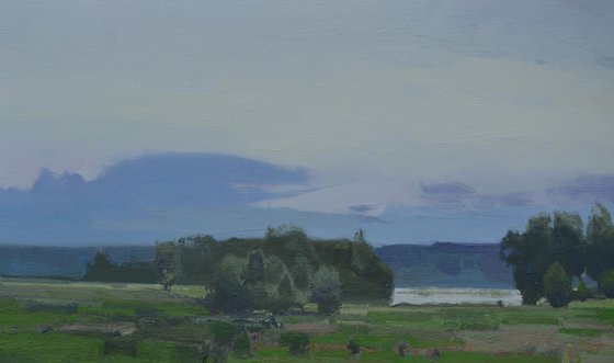 Evening by the Lake
