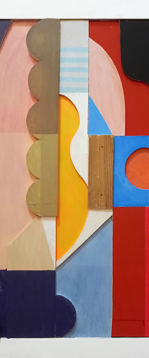 Growing Spaces (relief) by Liam Hennessy
