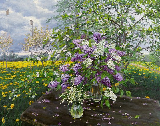 Lilac and Lilies of the Valley