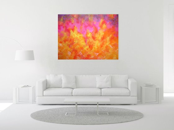 Ignite the Fire (150 x 110 cm)