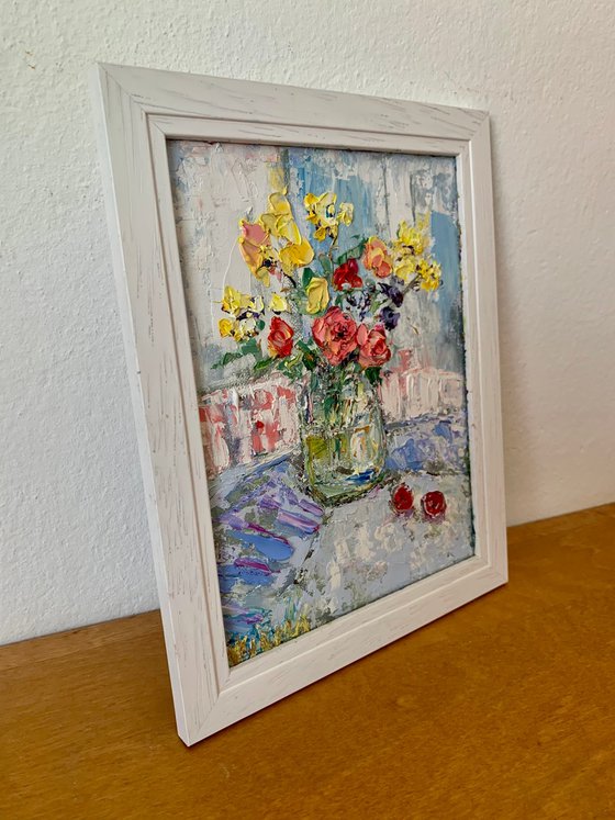 Still life with flowers