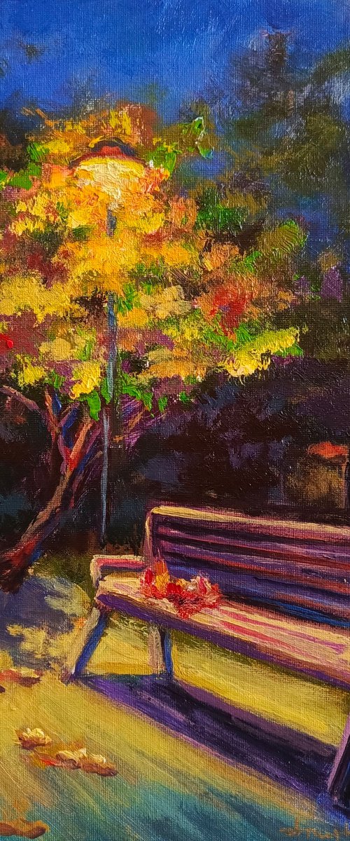 Magic autumn night by Anastasia Art Line