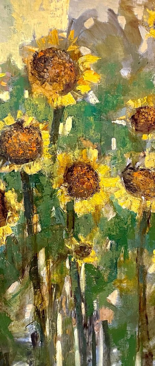 Sunflowers by Fakhriyya Aliyeva