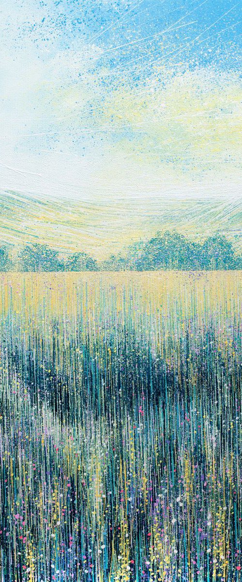 Flower Meadow In Summer by Marc Todd