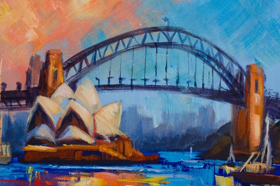Sydney Harbour - Abstraction