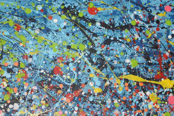 Blue Future - Tribute a J.Pollock by Juan Jose Garay