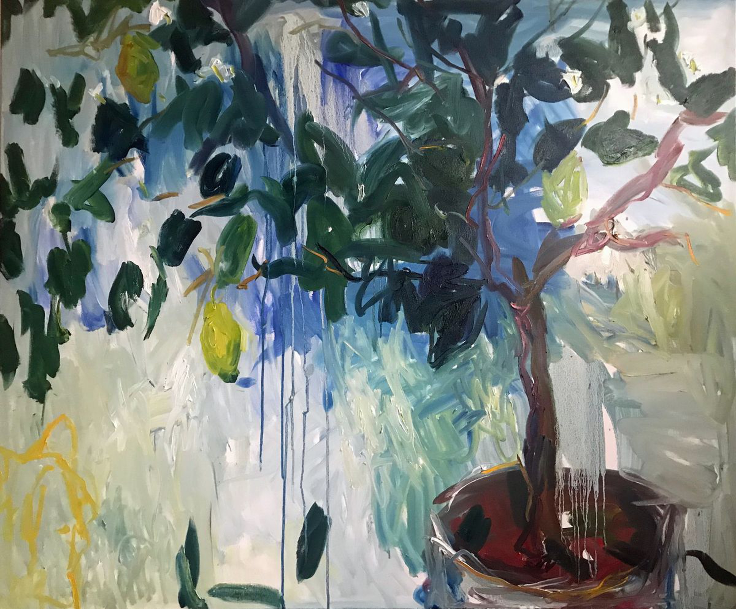 Listening To A Story Of A Little Lemon Tree Artfinder