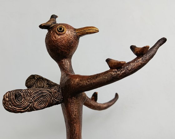 Four birds