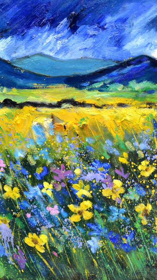 Wild flowers  8624 by Pol Henry Ledent