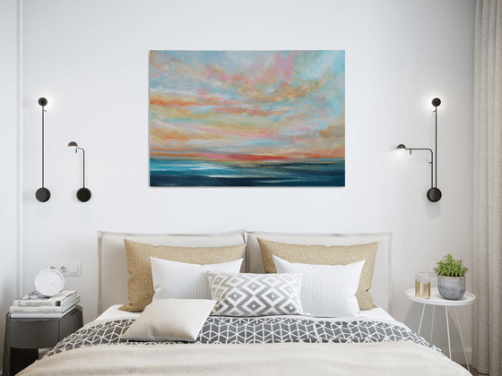 "Unity" - Cornish Seascape, Art, Skyscape