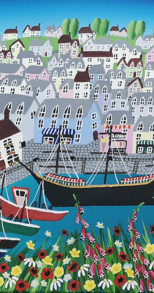 A Sip of Summer in Brixham by Elisa Trueman