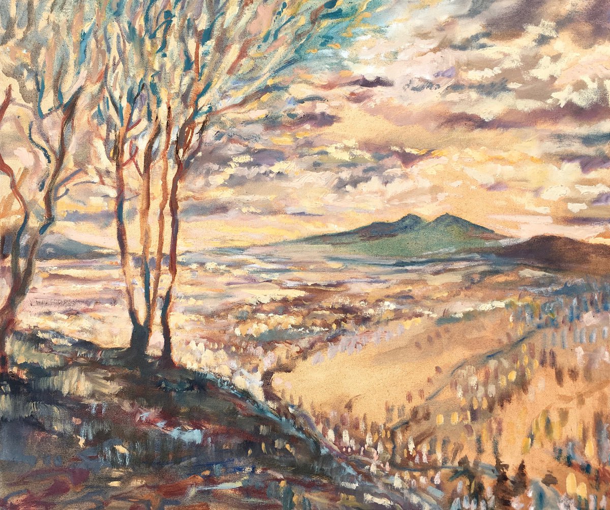 Golden Dawns By Guy Pickford, 22 X 18, Artwork For Sale On Artfinder