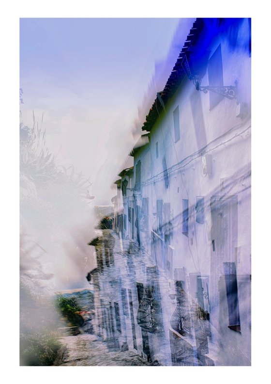 Spanish Streets 11. Abstract Multiple Exposure photography of Traditional Spanish Streets. Limited Edition Print #1/10
