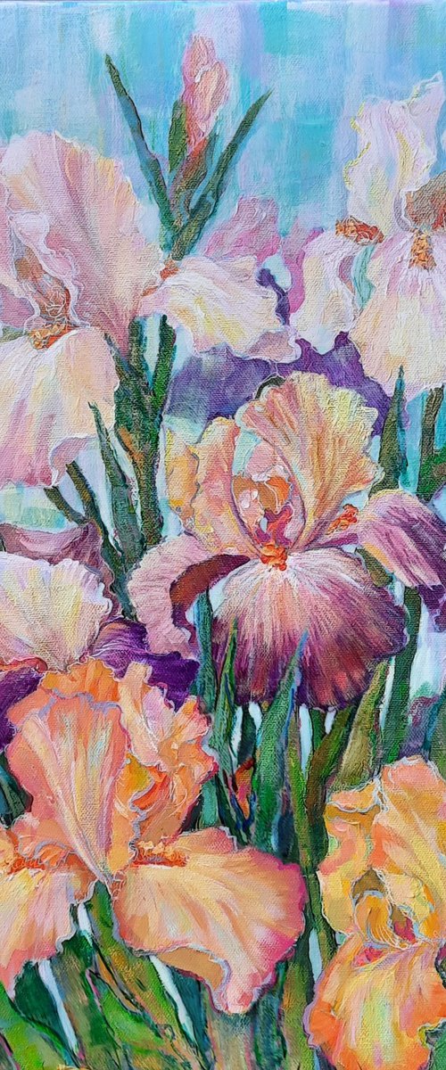 Bouquet of irises by Svetlana Norel