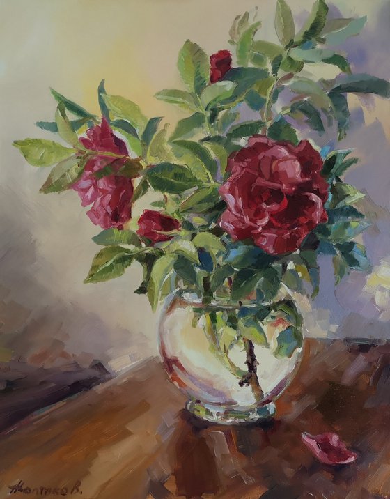 Fresh cut roses