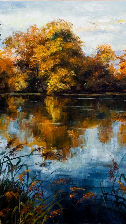 Sunny landscape by Aleksandr Neliubin