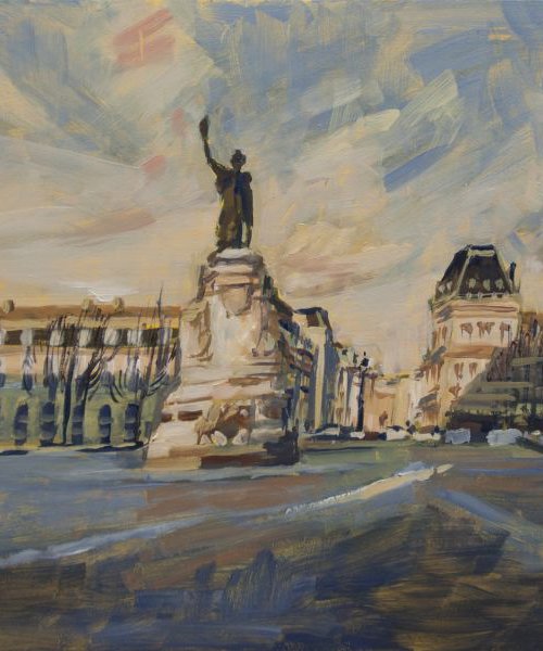 Place de la République Paris by Nop Briex