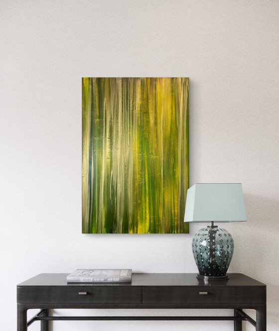 Echoes of Fire 100x70x2 cm