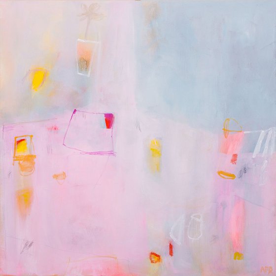 On The Beach Again (80x80 cm)