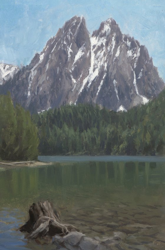 Els Encantats and Lake St. Maurici