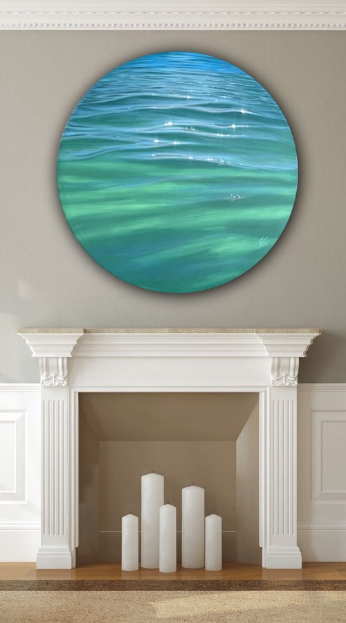 Sunlit Ocean by Eva Volf