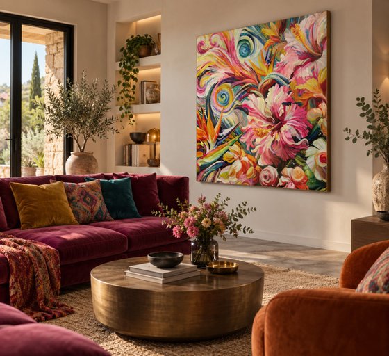 Sweet Havana Abstract Floral