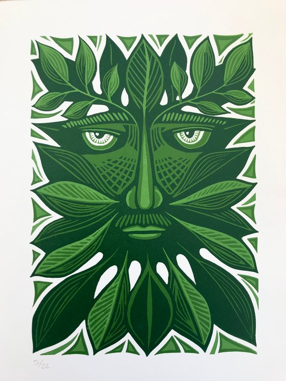 Green Man; Keeper of the trees