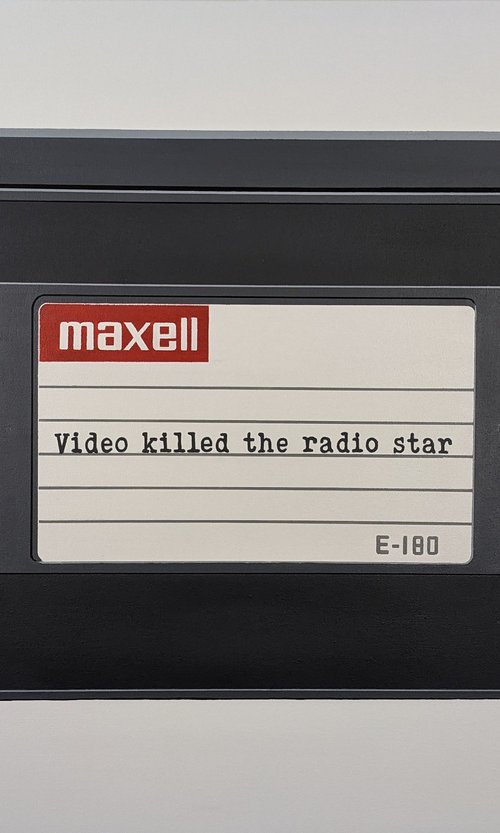 Video killed the radio star by Peter Slade