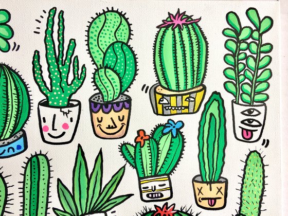 Cacti Heads