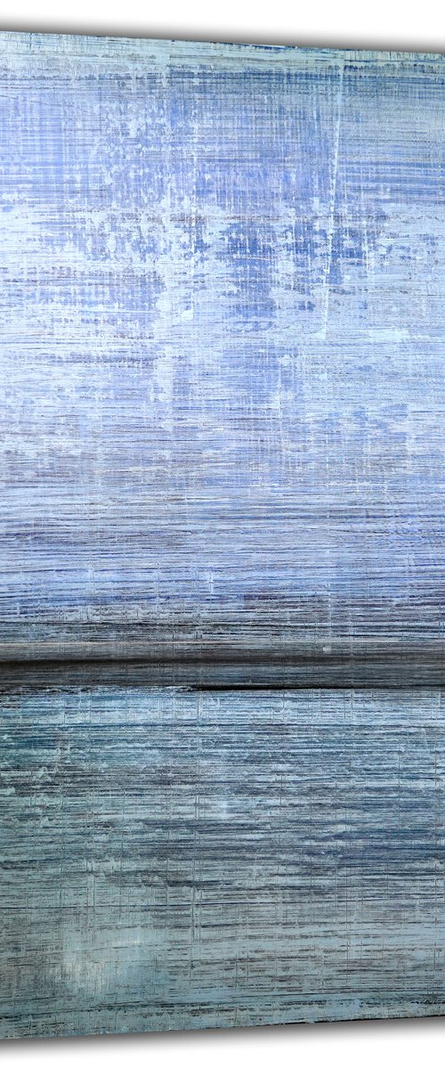 Gradient Of Blue (36x48in) by Robert  Tillberg