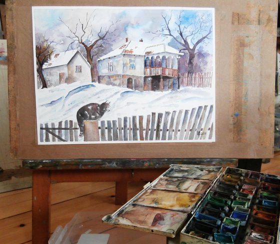 WINTER SCENE