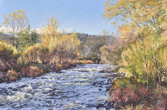 The Loire, autumn morning