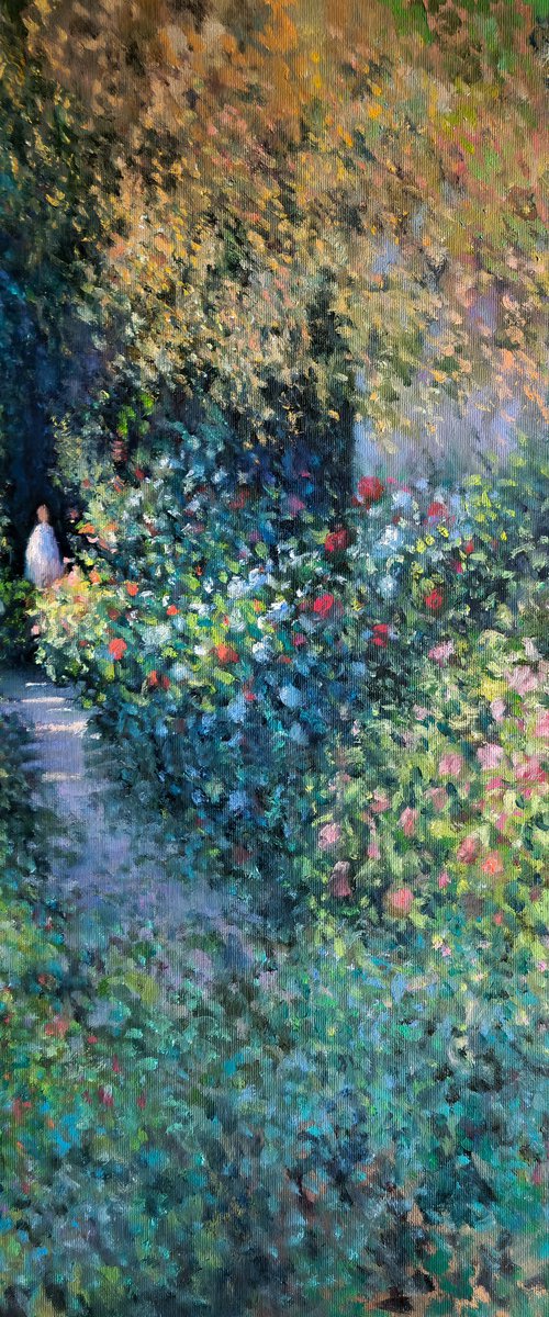 In the Rose Garden by Pascal Giroud