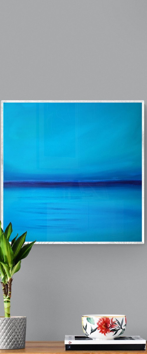 Blue Lagoon Ocean #2 by Nataliia Krykun