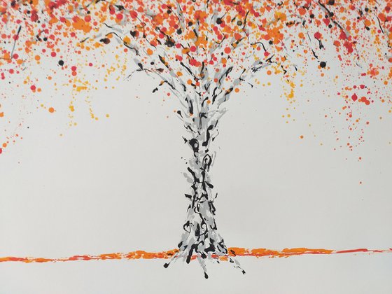 « Autumn Tree № 2 » by M.Y.