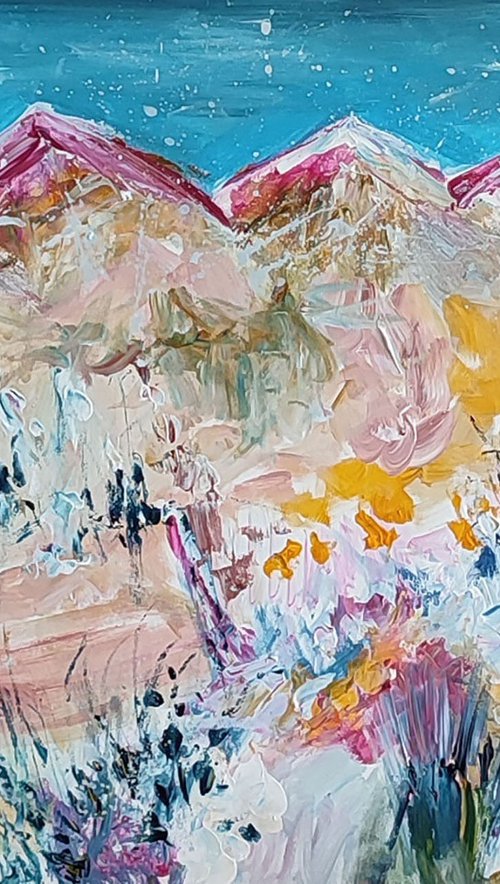 Les montagnes fleuries by ÂME SAUVAGE