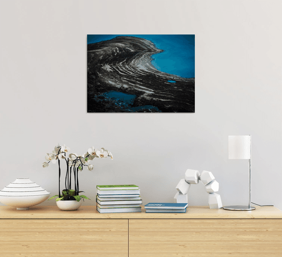 Shrinking of the Dead Sea | Limited Edition Fine Art Print 1 of 10 | 45 x 30 cm
