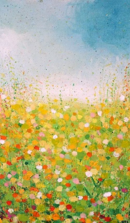 Small May painting by Sandy Dooley
